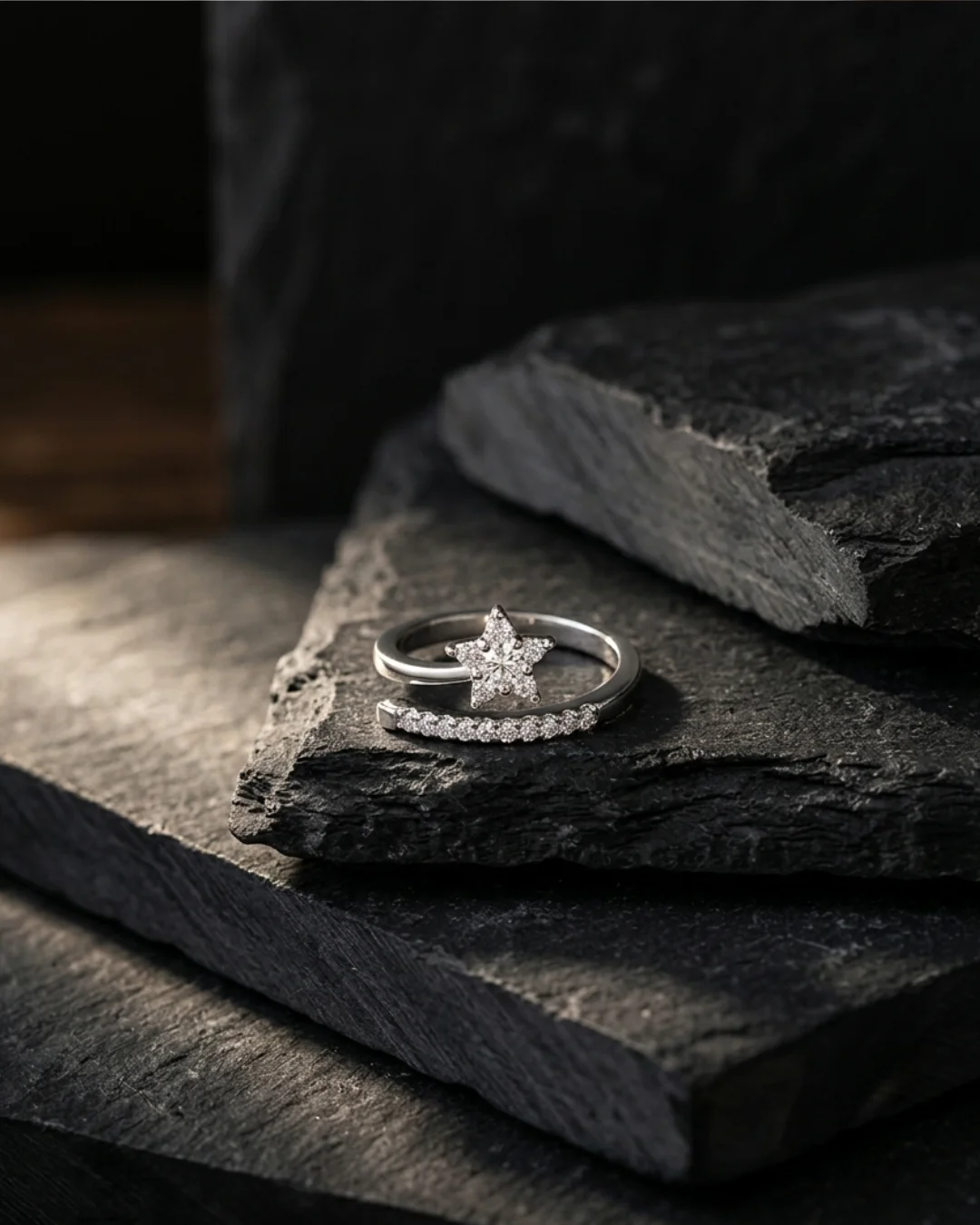 Moissanite Star Ring for Women — image 4