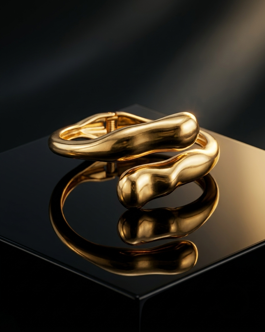 Gold Plated Cuff Bracelet